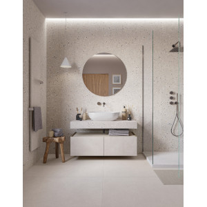 Dlažba Mirage Reconcrete RO 04 – matný šedý povrch, rektifikovaný formát