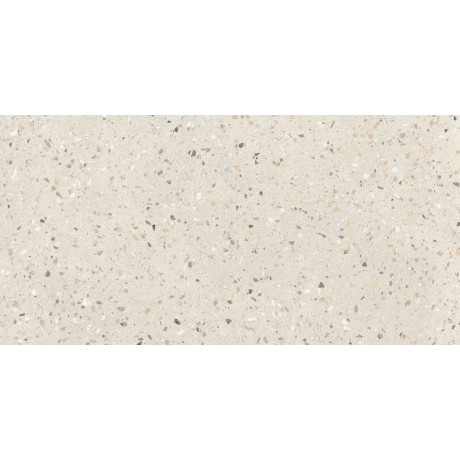 Reconcrete RR 11 od Mirage – béžová terrazzo dlažba 60×119,7 cm, matný povrch