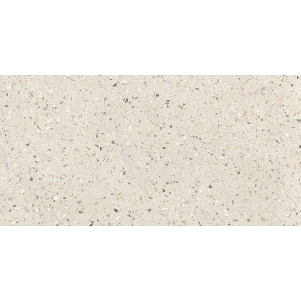 Reconcrete RR 11 od Mirage – béžová terrazzo dlažba 60×119,7 cm, matný povrch Reconcrete RR 11 od Mirage – béžová terrazzo dlažba 60×119,7 cm, matný povrch