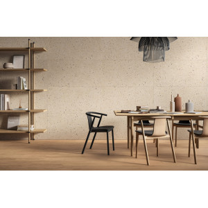 Mirage Reconcrete RO 12 – gresová dlažba v hnedom odtieni s terrazzo efektom