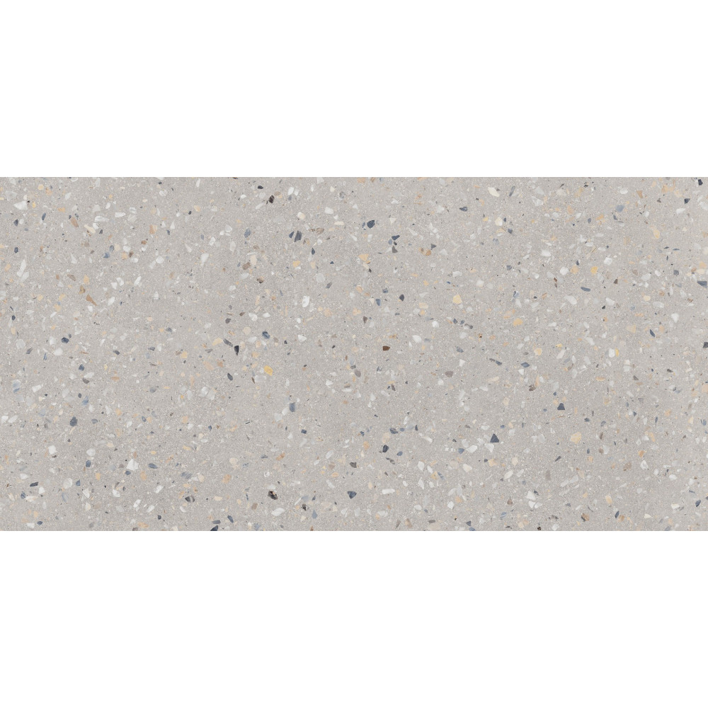 Reconcrete RO 14 od Mirage – šedá terrazzo dlažba 60×119,7 cm, matná úprava Reconcrete RO 14 od Mirage – šedá terrazzo dlažba 60×119,7 cm, matná úprava