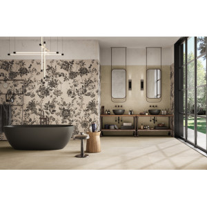 Mirage Reconcrete RO 02 – rektifikovaný gres, hnedý dekor, technický povrch