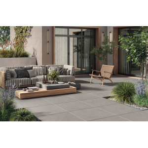 Mirage Reconcrete RO 04 – rektifikovaný gres, šedý dekor, technický povrch R11
