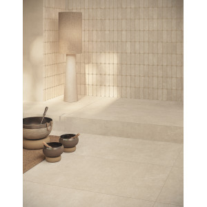 Mirage Regea Modica – rektifikovaný gres, jednotný béžový dekor, R9
