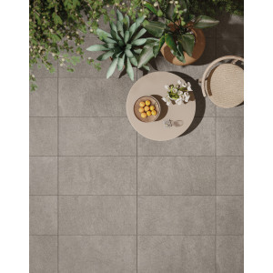 Mirage Regea Stromboli – rektifikovaný gres, zvýšený protišmyk, tmavý dekor