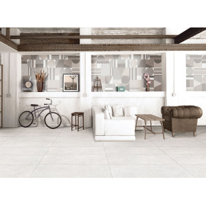 Rektifikovaný gres Tuscania – Le Resine Bianco 61×122,2, biela farba