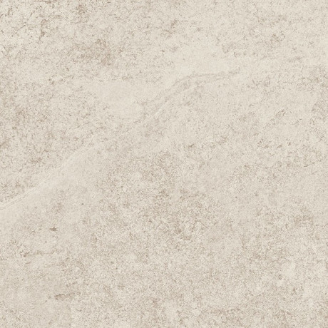 Rektifikovaná gresová dlažba Slash Almond 61×61 cm od výrobcu Tuscania v béžovom odtieni.