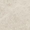 Rektifikovaná gresová dlažba Slash Almond 61×61 cm od výrobcu Tuscania v béžovom odtieni.
