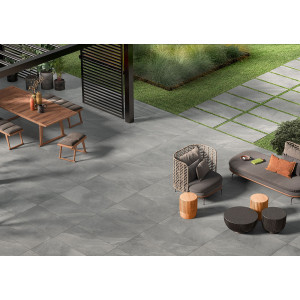 Tuscania Slash Mid Grey 61×122,2 cm – rektifikovaná dlažba so zvýšeným protišmykom