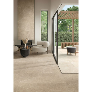 Tuscania Holystone Beige – rektifikovaný gres, béžová farba, technický povrch R11