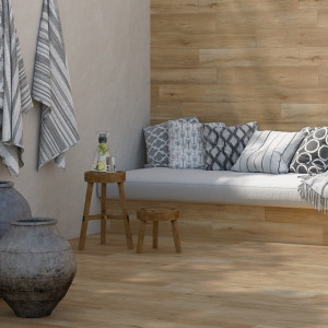 Tuscania FIRENZE ROVERE – bledohnedá rektifikovaná dlažba s prírodným dubovým vzhľadom