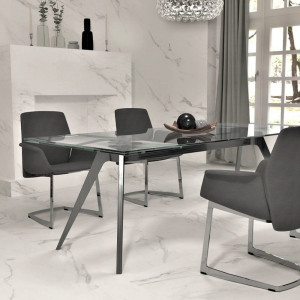 Dlažba v imitácii bieleho mramoru Always  80×160 – španielska kvalita dostupná na Inceram.sk.