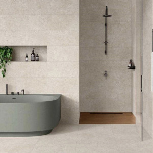 Alaplana Cerámica Lomma Beige – elegantná porcelánová dlažba do interiéru aj exteriéru.