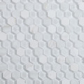 Intermatex Living White – elegantná biela mozaika s krištáľovým leskom.