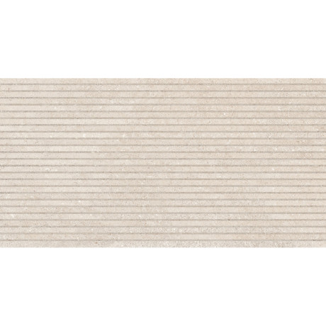 Rigato Avorio 61×122,2 – obklad s jemnými horizontálnymi ryhami od Tuscania.