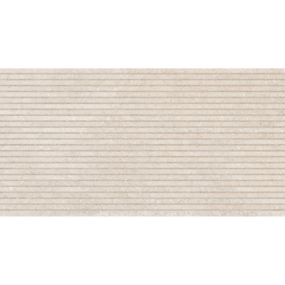 Rigato Avorio 61×122,2 – obklad s jemnými horizontálnymi ryhami od Tuscania.