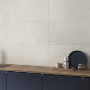 Dlažba Atlanta Alabaster White od Villeroy & Boch je jemný betónový vzhľad v odtieni alabaster 60x60.