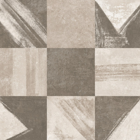 Villeroy & Boch Atlanta Sand Multidecor 60×60 – dekoratívna betónová dlažba v pieskových tónoch s abstraktným vzorom.