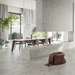 Villeroy & Boch Bourgogna Grey 80×80 – matná dlažba v sivom odtieni imitujúca prírodný vápenec.
