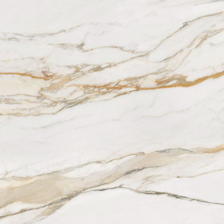 Porcelánová dlažba Calacatta Gold 120×120 v matnom prevedení je luxusná imitácia mramoru.