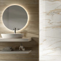 Leštená mramorová dlažba 120x280 Calacatta Gold od Villeroy & Boch – luxusný biely mramor.
