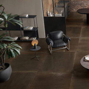 METALCRAFT BROWN je matná dlažba imitácia kovu 60×120 cm od Villeroy & Boch.