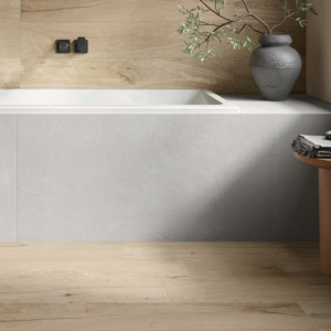 OAK FLAIR ALMOND – dlažba imitácia dreva 20×120 cm od Villeroy & Boch.