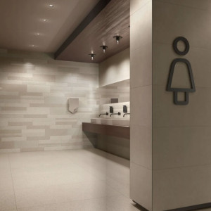 SOLID TONES WARM GRAIN – zrnitá dlažba 60×60 cm od Villeroy & Boch.