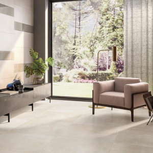 Minimalistická dlažba SPOTLIGHT GREIGE 80x80 cm.