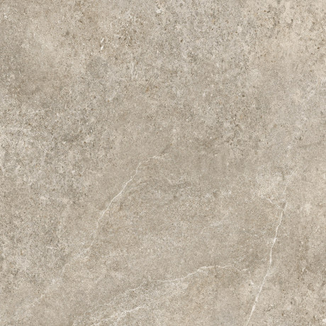 Detail povrchu dlažby Rustic Blend Light Grey 80x80 s výrazným žilkovaním.