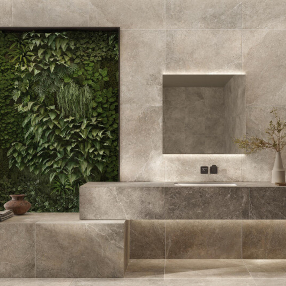 Rustic Blend Light Grey 80×80 – dlažba imitácia kameňa | INCERAM