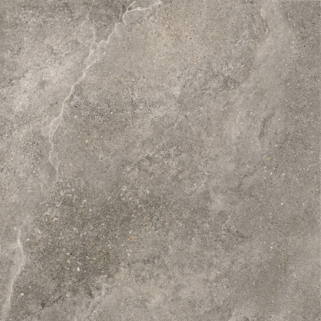 Porcelánová dlažba Rustic Blend Medium Grey 80×80 v sivom odtieni.