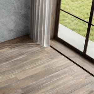 WOOD SELECTION Smoky Wood – keramická dlažba imitácia dreva 20×120 od Villeroy & Boch.