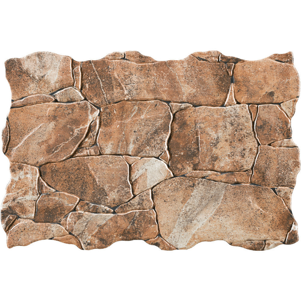 Obklad z červenej hliny MEDELLIN GRAFITO v sivých a grafitových tónoch.