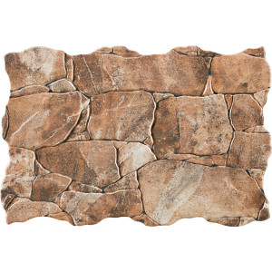 Obklad z červenej hliny MEDELLIN GRAFITO v sivých a grafitových tónoch.