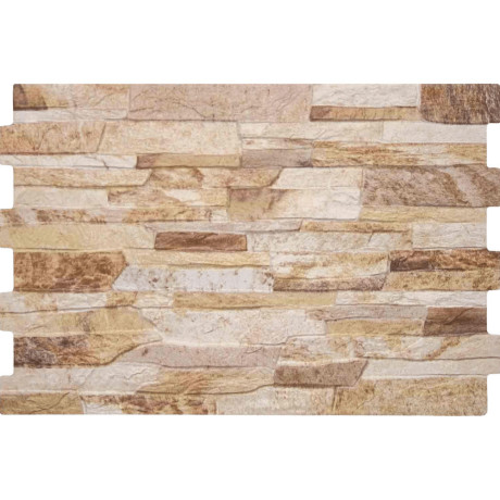 Dekoratívny kamenný obklad PETRA TERRA – béžovo-hnedý vzhľad.