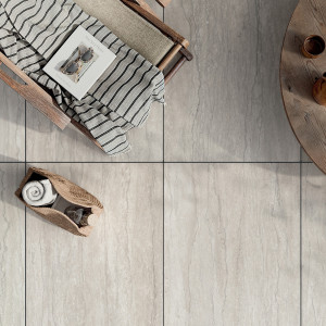 Svetlá dlažba NORIVEN Pure 60x120 R9