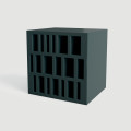 TERRAE LITO VIBRANTE MAGNETIC TA 25 12x12x10 3D keramický obklad Mirage