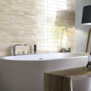 Cifre Nala Ivory 6x24,6 lesklý metro obklad béžová