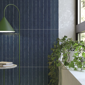 Cifre Puck Navy 5x25 lesklý keramický metro obklad modrá