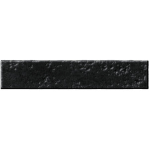 Cifre Puck Black 5x25 lesklý keramický metro obklad čierna