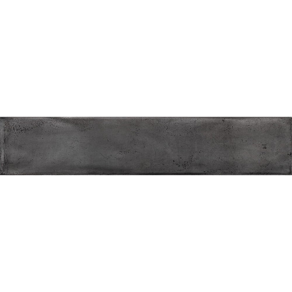 Cifre Rhory Anthracite 5x25 lesklý keramický metro obklad antracitová