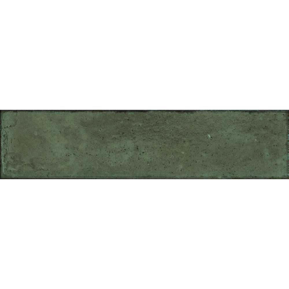 Cifre Feel Green 6x25 lesklý gresový metro obklad zelená