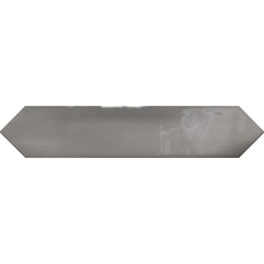 Optics Grey 6,5x33,2 lesklý hexagonálny keramický obklad sivá
