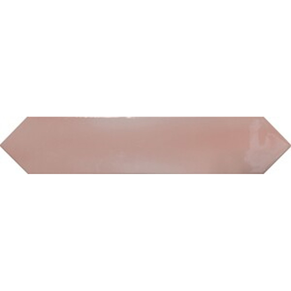 Optics Pink 6,5x33,2 lesklý hexagonálny keramický obklad ružová
