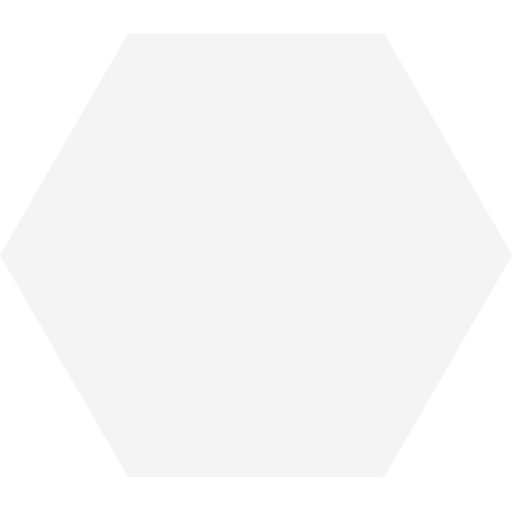 Cifre Timeless White Hex 15x17 matný gres obklad biela
