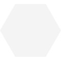 TIMELESS WHITE MATE HEX 15x17