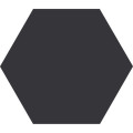 TIMELESS BLACK MATE HEX 15x17
