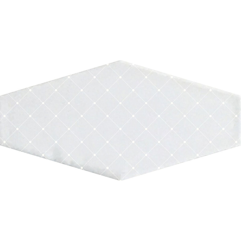 Cifre Viena Decor Blanco Hex 10x20 lesklý keramický obklad biela
