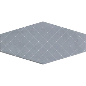 Cifre Viena Decor Ash Blue Hex 10x20 lesklý keramický obklad modrá